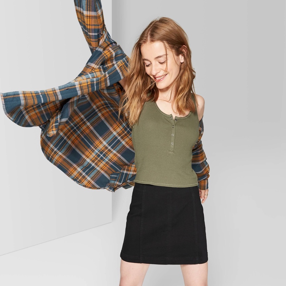 Black Wild Fable Miniskirt